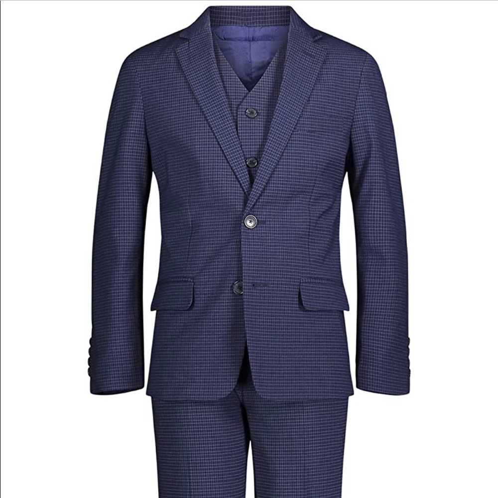 Calvin Klein boys big 3 piece formal suit size 12